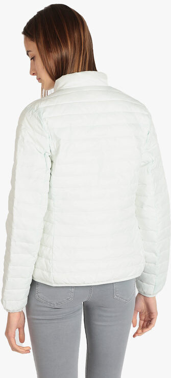 Norway Piumino Leggero Da Donna Con Cerniera Giacche Leggere Bianco Taglia L