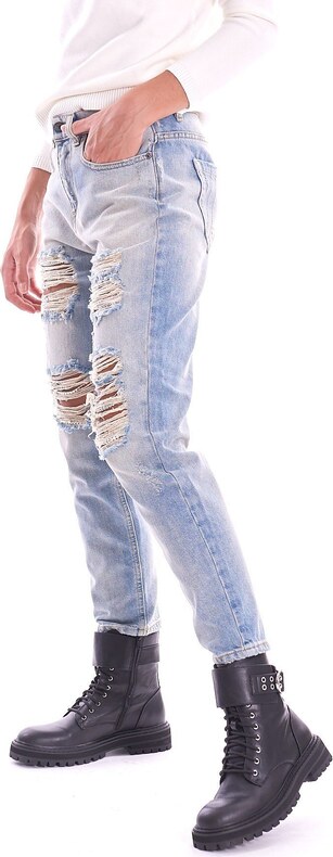 JEANS BOYFRIEND TWINSET ACTITUDE CON ROTTURE