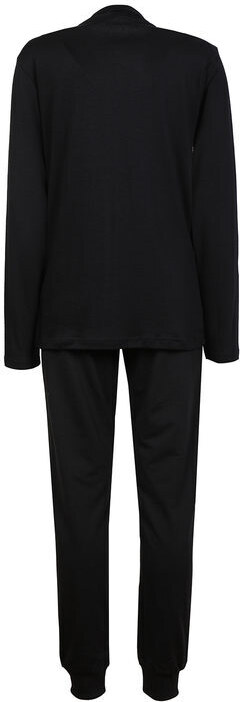 Laura Biagiotti Completo Sportivo Donna 2 Pezzi In Cotone Tute Sportive Nero Taglia S