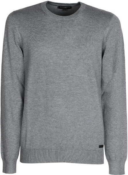 Baci & Abbracci Pullover Girocollo Da Uomo Grigio Taglia 3xl