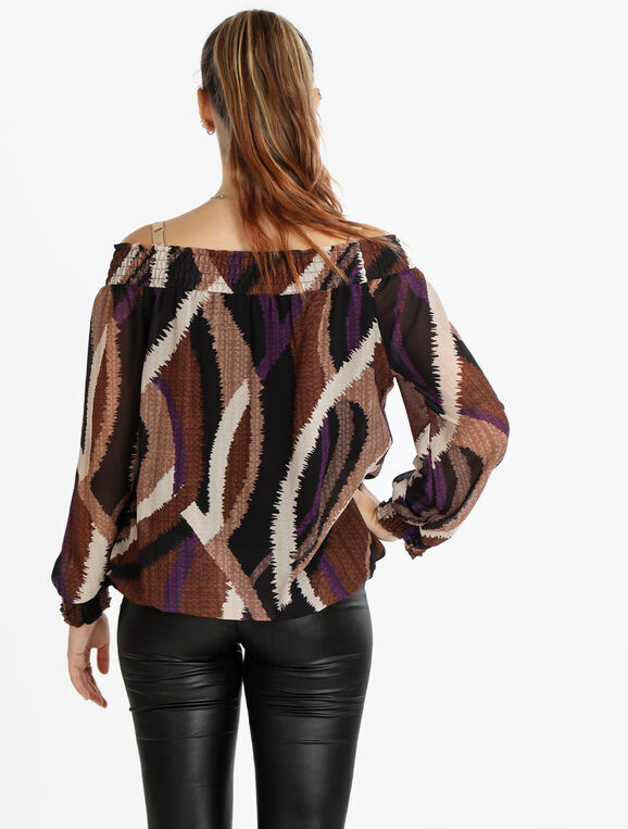 Pink Black Blusa Donna a Fantasia Bluse Nero Taglia Unica