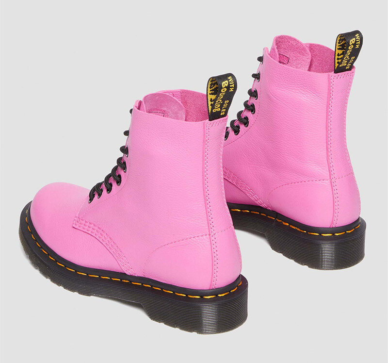 Dr. Martens 1460 Pascal Virginia Leather Boots Donne - Scarpe Dr. Martens - Rosa - DM30689717-3