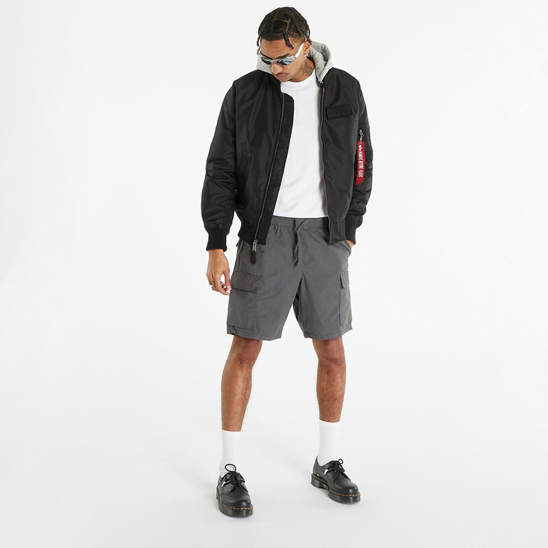 Giacca Alpha Industries MA-1 TT Hood Black S