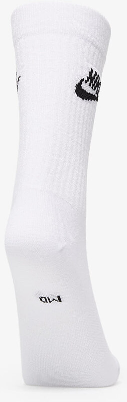 Nike NSW Everyday Essential Crew Socks 3-Pack White/ Black L