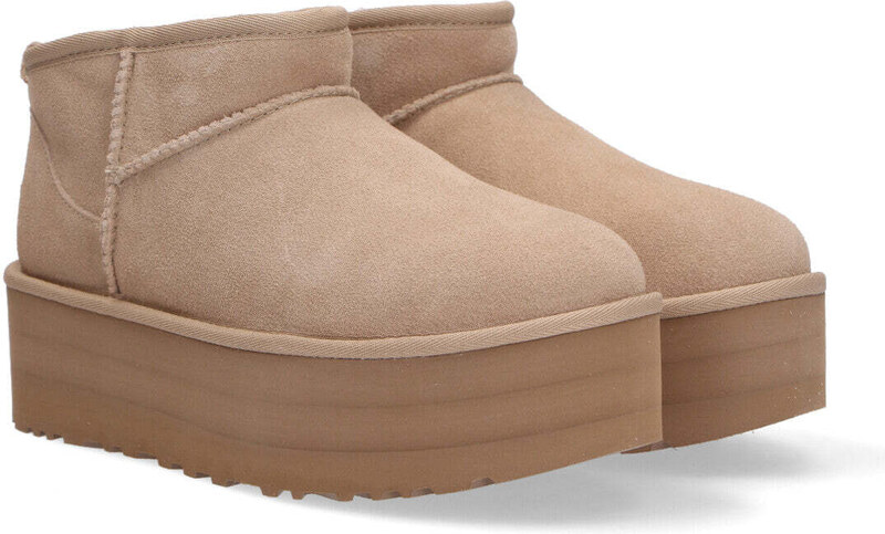 Ugg Boot classic ultra mini platform sand