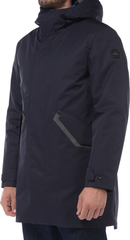 giaccone da uomo Piquadro parka con interno staccabile