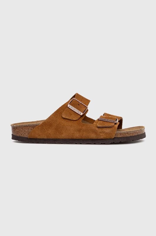 Birkenstock ciabatte slide in camoscio Arizona