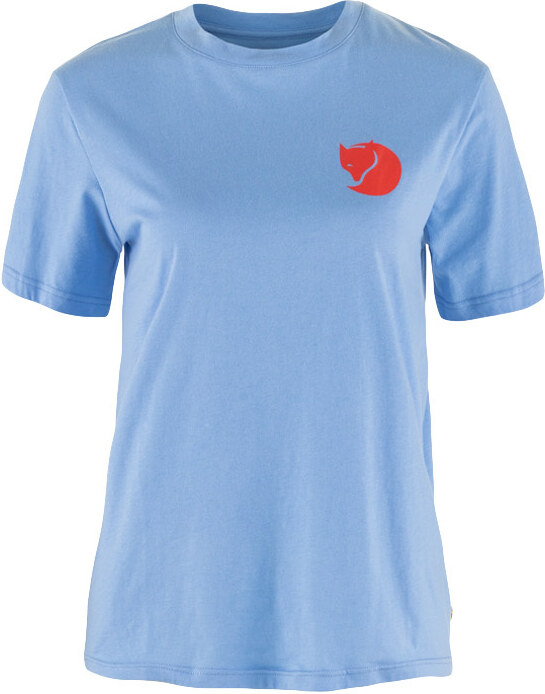 Fjällräven Walk With Nature T-Shirt W Donne - Magliette Fjällräven - Blu - F14600171-537-M