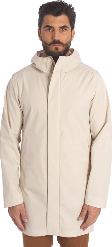 CAPPOTTO SAVE THE DUCK LEGGERO CON CAPPUCCIO DACEY, Colore Sabbia