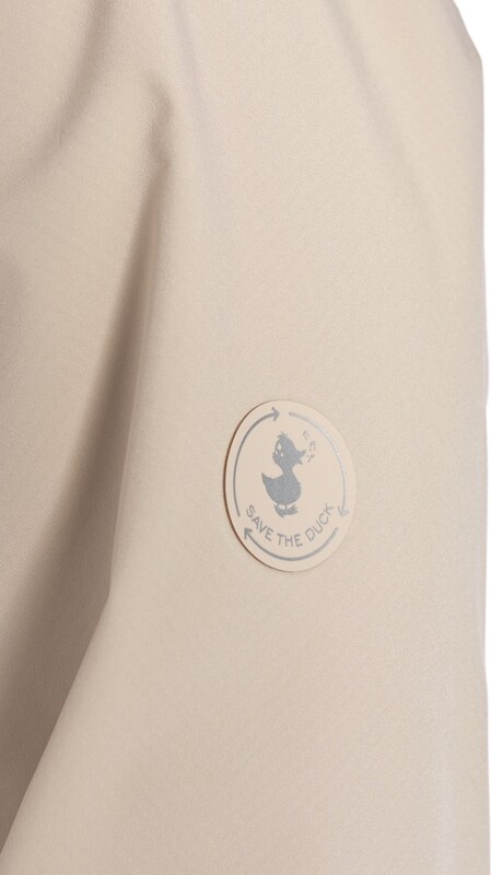 CAPPOTTO SAVE THE DUCK LEGGERO CON CAPPUCCIO DACEY, Colore Sabbia