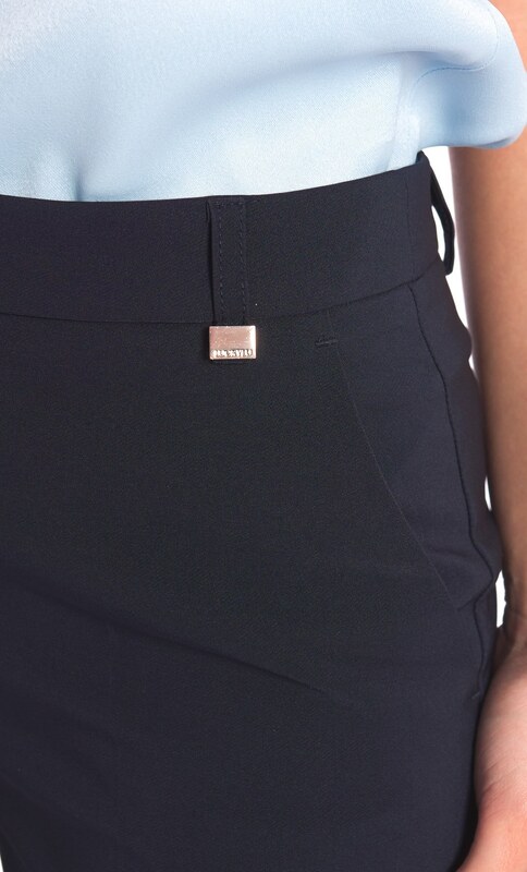 PANTALONE LUCKYLU GAMBA DRITTA STRETCH, Colore Blu