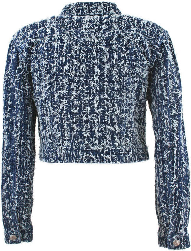 MY TWIN TWINSET Giacca in Jeans con Boucl? - XS