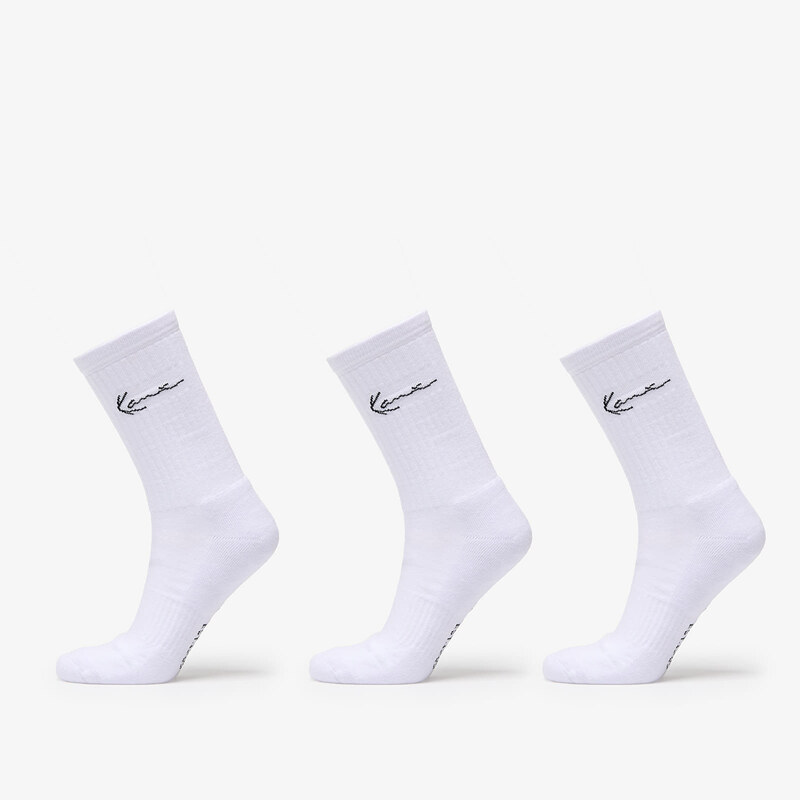 Karl Kani Signature Socks 3-Pack White 39-42