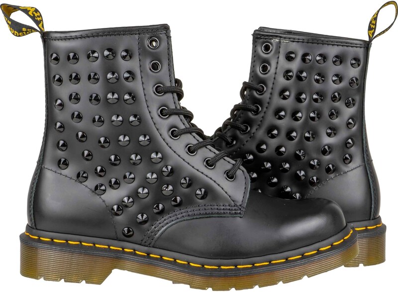 DR.MARTENS PERSONALIZZATE 1460 BLACK WARNER