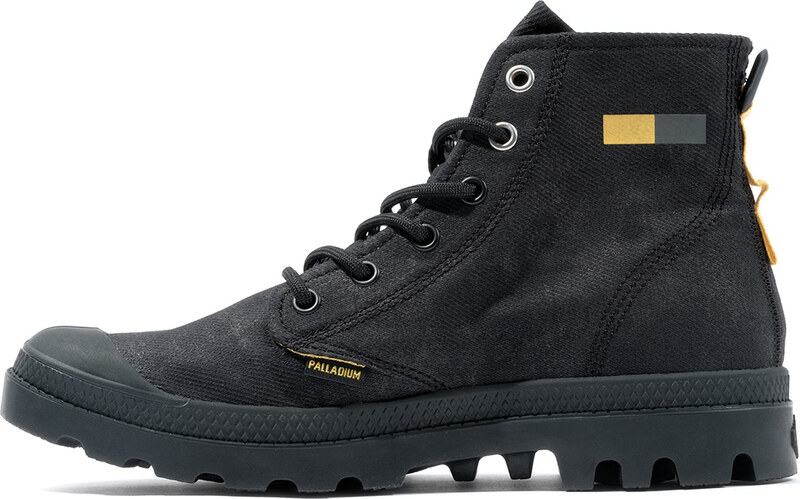 Palladium Pampa Surplus Uomini - Scarpe Palladium - Nero - 74389-008-M-5.5