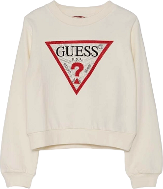 Guess felpa in cotone bambino/a J4YQ22 KA6R3