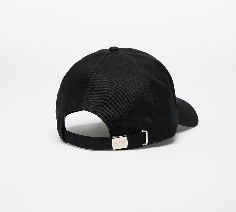 Tappo EA7 Emporio Armani Baseball Hat Black/ White OS