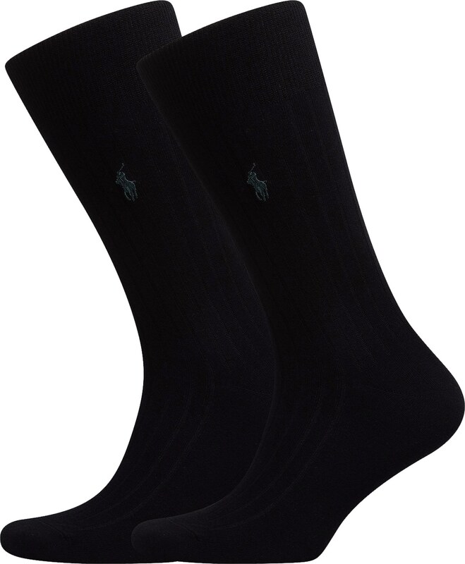 Calzini Polo Ralph Lauren Cotton-rib Egyptian-sox-2pk