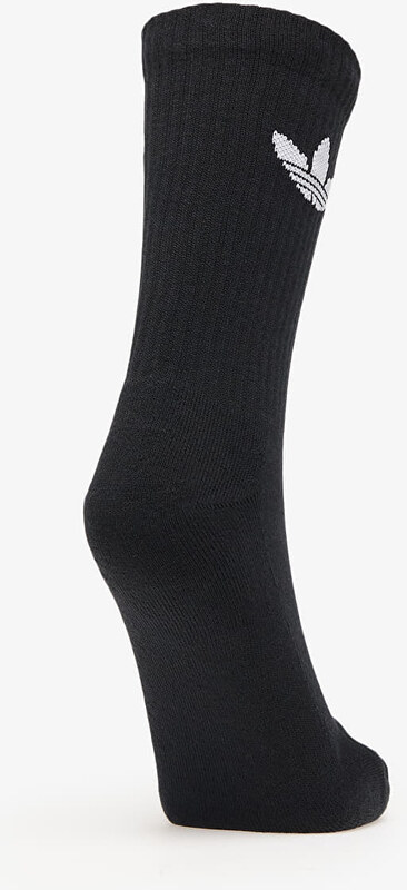 adidas Originals adidas Trefoil Crew Sock Cushion 6-Pack Black XL