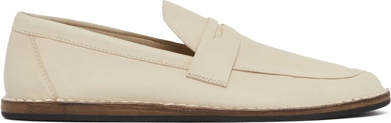 The Row Cary Leather Loafers