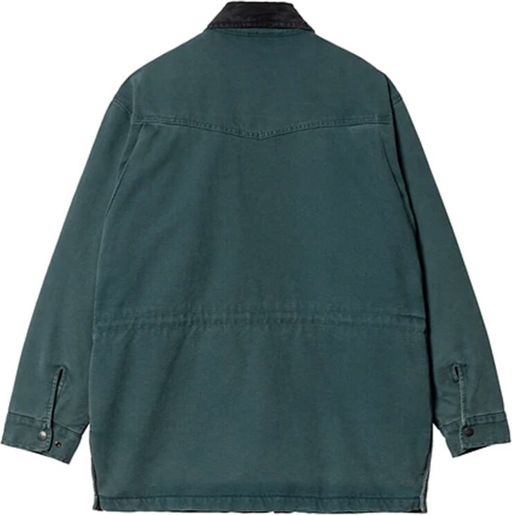 Carhartt WIP OG Santa Fe Coat Deep Lagoon Uomini - Giacche Carhartt WIP - Blu - I034314_2NC_4O-XL