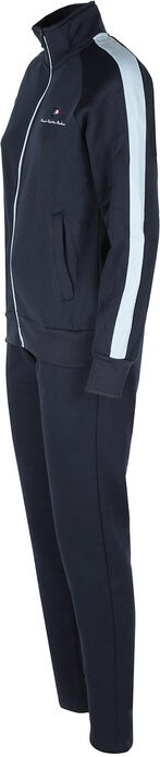 Scuola Nautica Italiana Tuta Donna Felpata 2 Pezzi Full Zip Tute Sportive Blu Taglia L