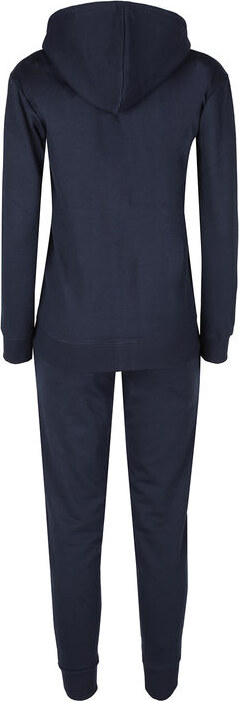 Lonsdale Tuta Donna 2 Pezzi Full Zip Con Cappuccio Tute Sportive Blu Taglia L