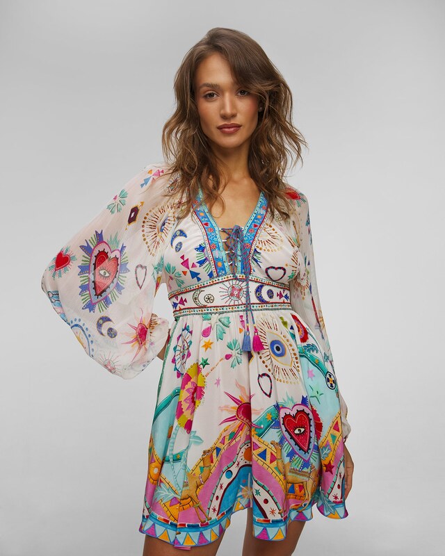 Abito In Seta Camilla Living In Colour