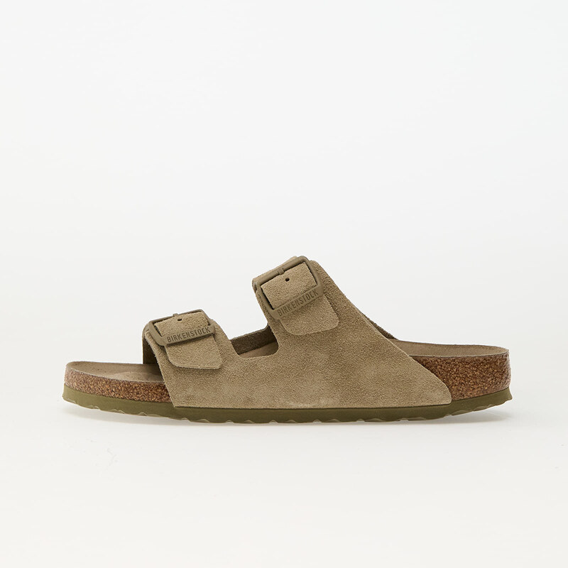 Sneakers Birkenstock Arizona Soft Footbed Suede Leather Faded Khaki