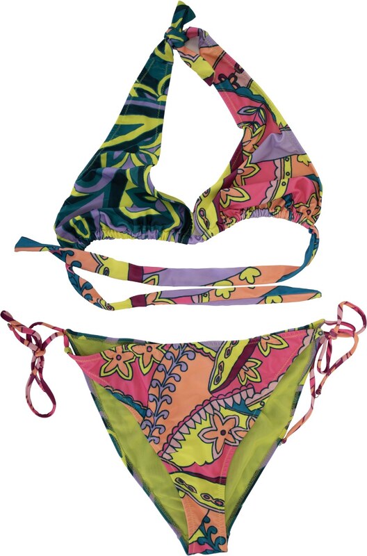 ME FUI MF23-2000X1 Bikini-L Multicolore Poliestere, Elastan