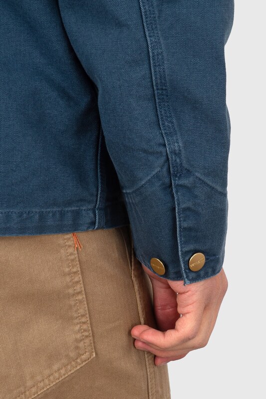 Carhartt Wip Michigan Coat 'dearborn' Canvas Carta Zucchero Uomo Giacche