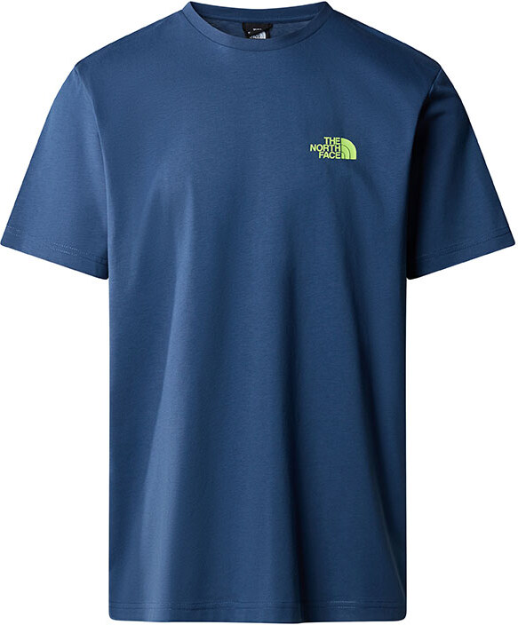 The North Face Men’S Biner Graphic 4 Tee Uomini - Magliette The North Face - Blu - NF0A894ZHDC-S