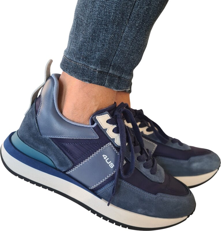 Cesare Paciotti 4US Sneakers Uomo Blu