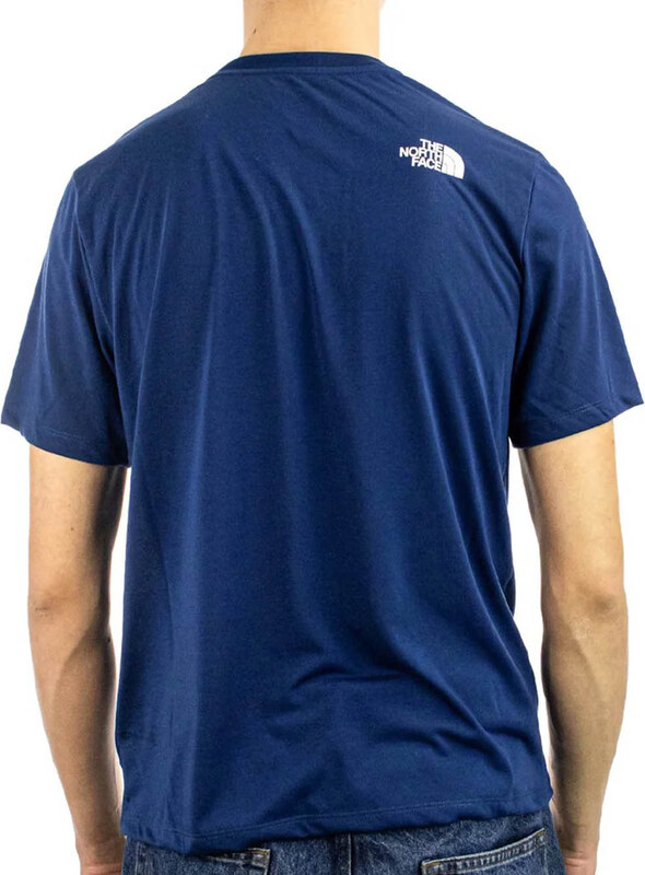 The North Face M Foundation Abstract - Estate Blue T-shirt Uomo PE25 promo