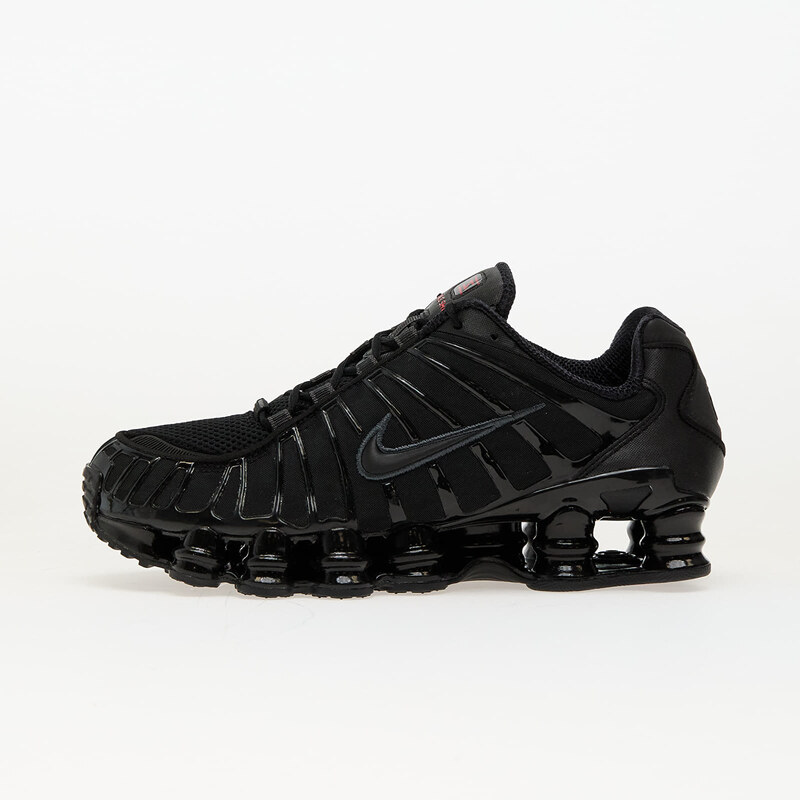 Nike Shox TL Black/ Black-Mtlc Hematite-Max Orange