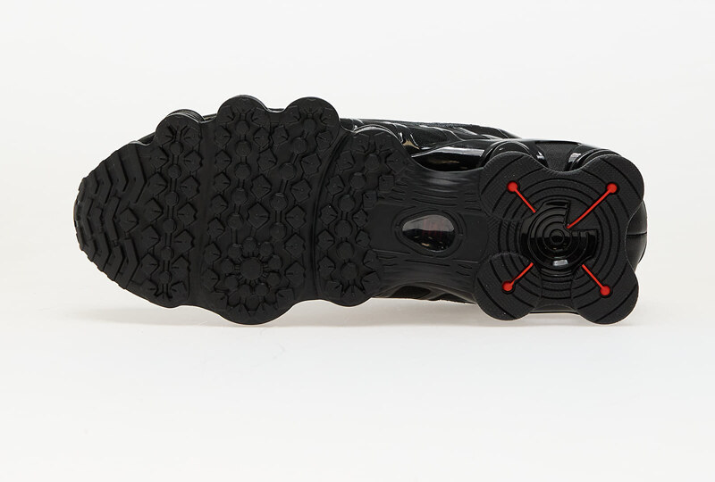 Nike Shox TL Black/ Black-Mtlc Hematite-Max Orange