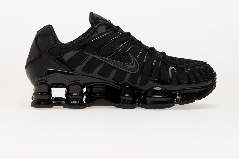 Nike Shox TL Black/ Black-Mtlc Hematite-Max Orange