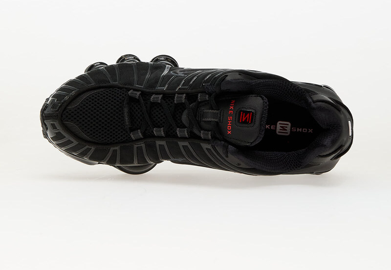 Nike Shox TL Black/ Black-Mtlc Hematite-Max Orange