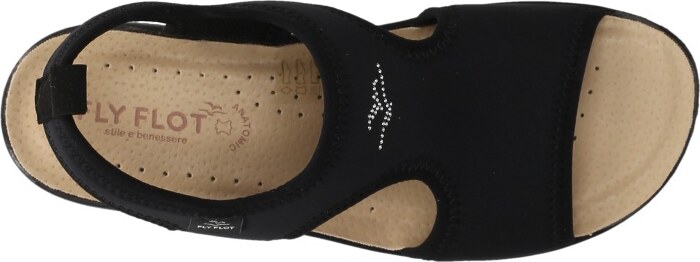 Fly flot Sandali bassi 55e71le Nero