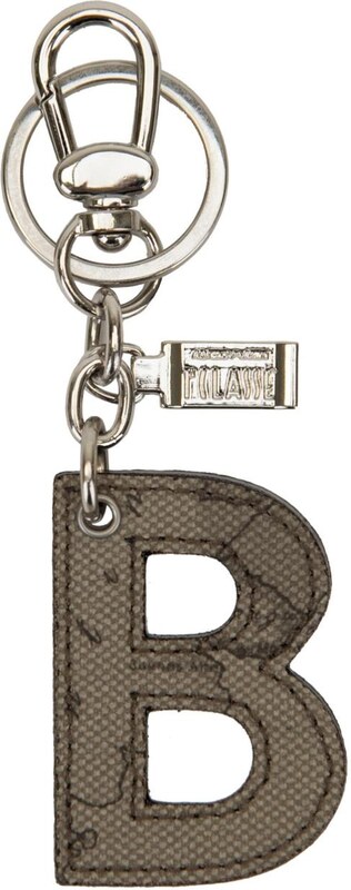 1a CLASSE ALVIERO MARTINI ALVIERO MARTINI 1a Classe P00B 6130 0590 Keychain Tortora, Testa di moro Pelle, PVC, Poliestere, Cotone