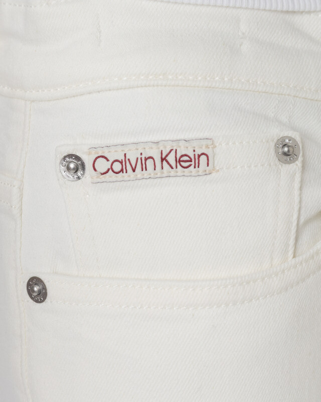 Pantaloni Calvin Klein Jeans 225137 Bianco