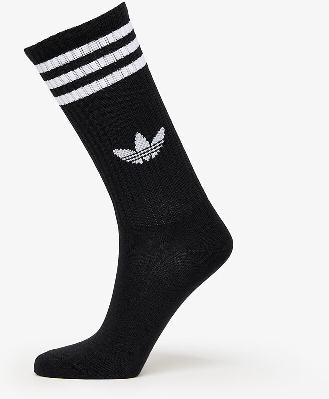 adidas Originals Calzini adidas 3-Stripes High Crew Socks 3-Pack Black/ Lucid Red/ Lucid Blue L