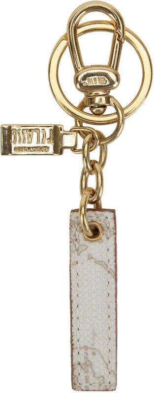 1a CLASSE ALVIERO MARTINI ALVIERO MARTINI 1a Classe P00I 9188 0900 Keychain Bianco Pelle, PVC, Poliestere, Cotone