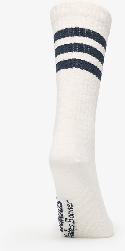 adidas Originals Calzini adidas x Wales Bonner 3 Stripe Socks 2-Pack Blue/ Night Navy/ Chalk White M