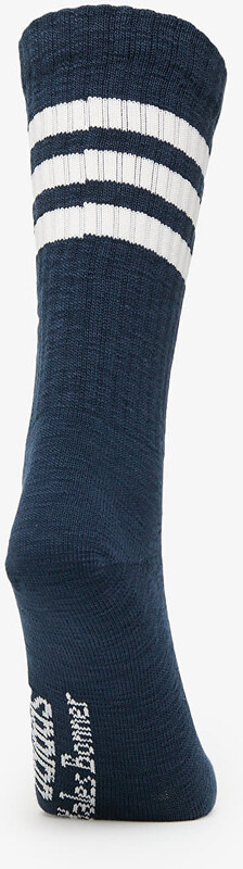 adidas Originals Calzini adidas x Wales Bonner 3 Stripe Socks 2-Pack Blue/ Night Navy/ Chalk White M