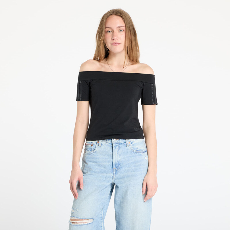 adidas Originals Maglietta adidas Adicolor Bandeau Short Sleeve T-Shirt Black M