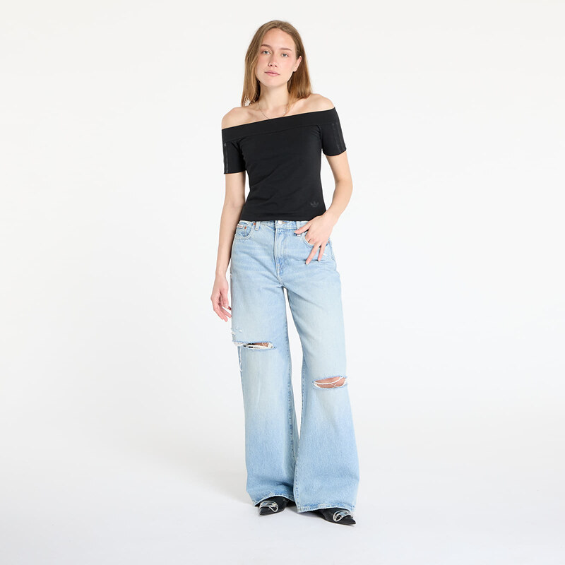 adidas Originals Maglietta adidas Adicolor Bandeau Short Sleeve T-Shirt Black M