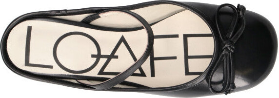 LOAFER Ballerina donna nera in pelle BALLERINA