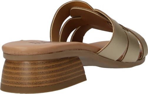 Florali Ciabatta con tacco Mb40 Platino