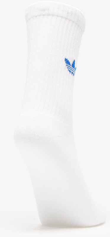 adidas Originals adidas Ombre Crew Socks 3-Pack White/ Pulse Lime S